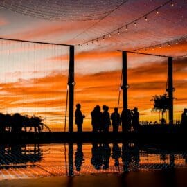 Amazing View at night Beach wedding at vallarta